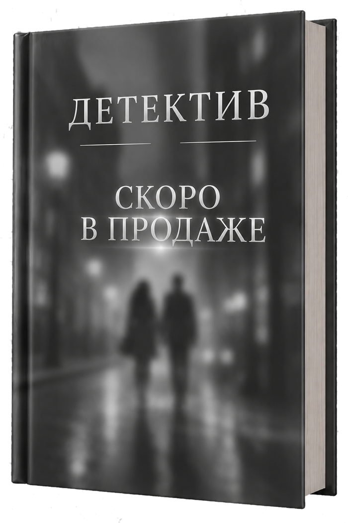 Обложка книги «Детектив» — скоро в продаже